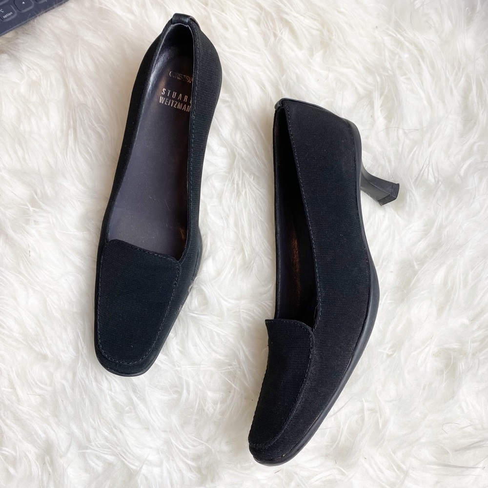 New Stuart Weitzman Black Heels 8 W
